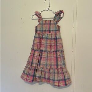 ✰Sold✰ Plaid Kids Dress - Pink and Blue